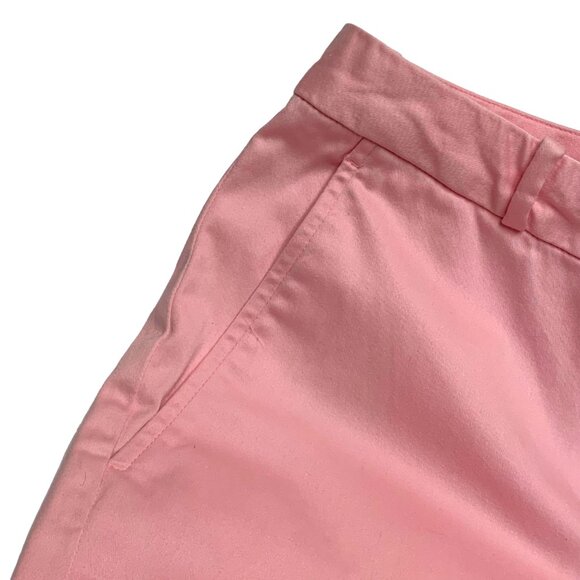 Ralph‎ Lauren Golf Pink Cotton Blend Straight Leg Ankle Pant - Picture 3 of 13